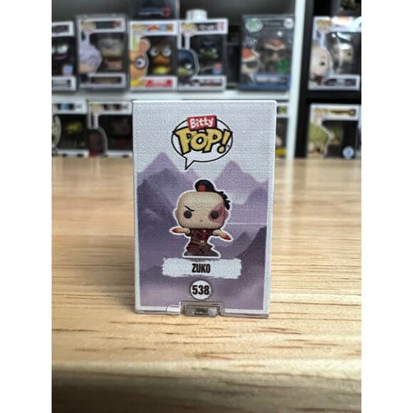BITTY Zuko Funko Pop #538 ATLA Avatar Last Airbender Nickelodeon Anime Nick TV - Picture 2 of 6